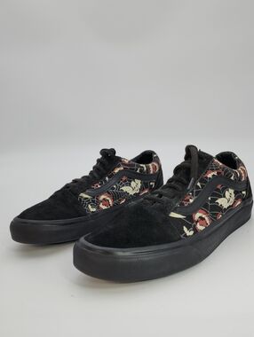 Vans Old Skool Glow Frights Halloween Black Unisex Sneakers M 5.5 W 7